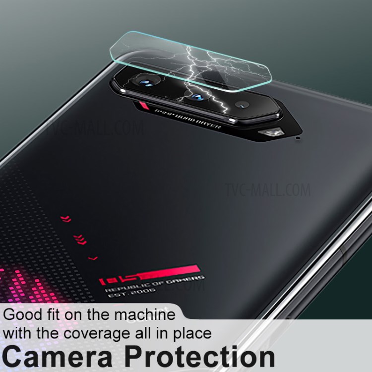 2Pcs/Pack IMAK High Definition Glass Lens Film for Asus Asus ROG Phone 5-7