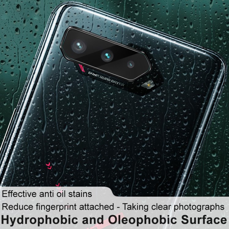 2Pcs/Pack IMAK High Definition Glass Lens Film for Asus Asus ROG Phone 5-8