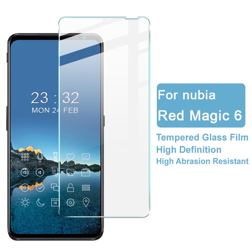 IMAK H Anti-Explosion Screen Protector Tempered Glass Film for ZTE nubia Red Magic 6/6 Pro-2