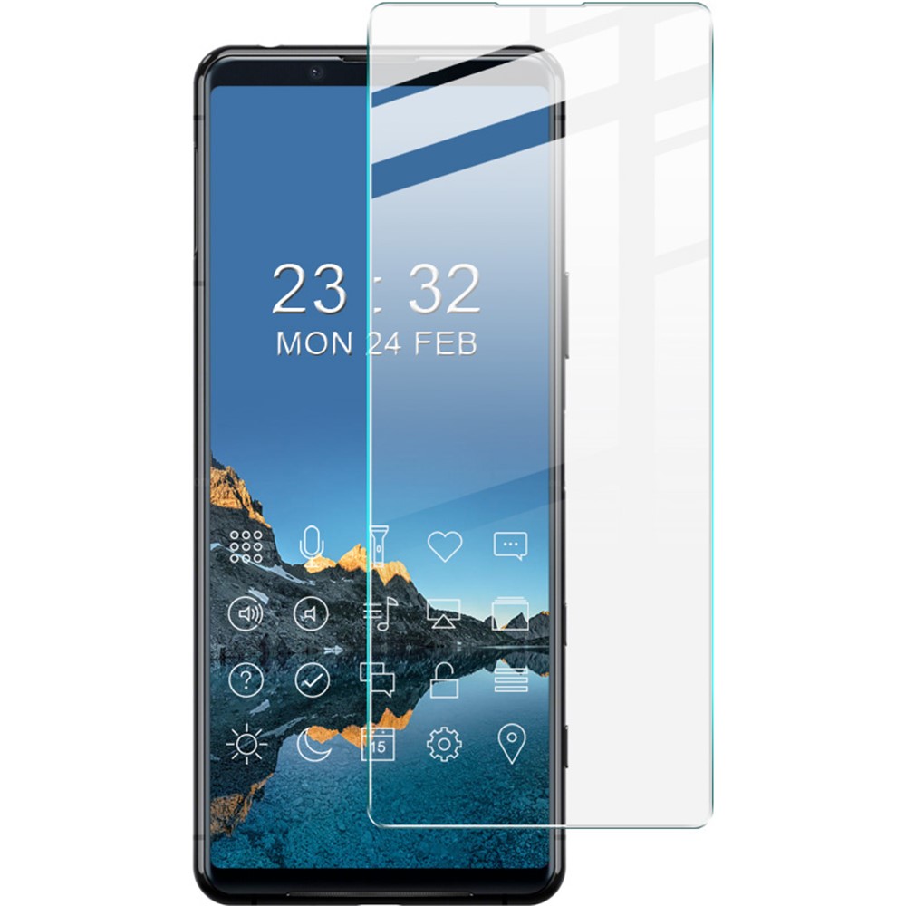 IMAK H Series Shatter-proof Tempered Glass Screen Protector Film for Sony Xperia 1 III-1