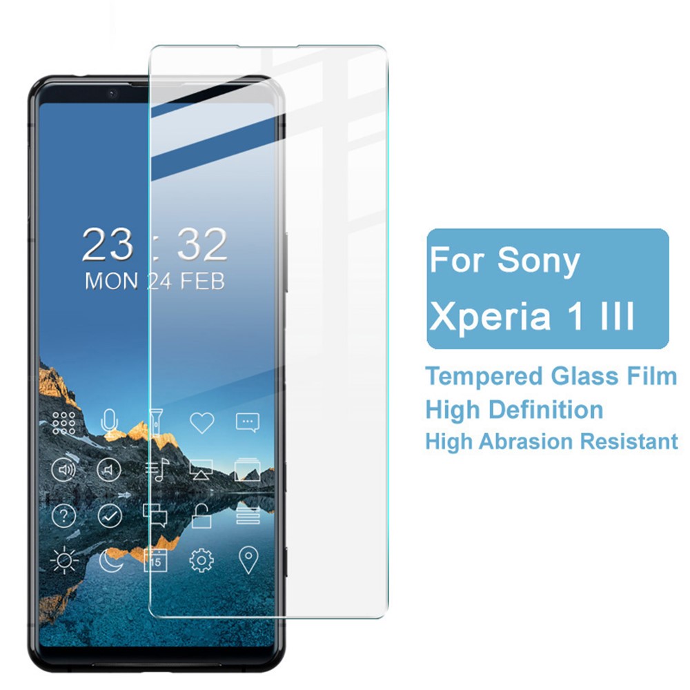 IMAK H Series Shatter-proof Tempered Glass Screen Protector Film for Sony Xperia 1 III-2