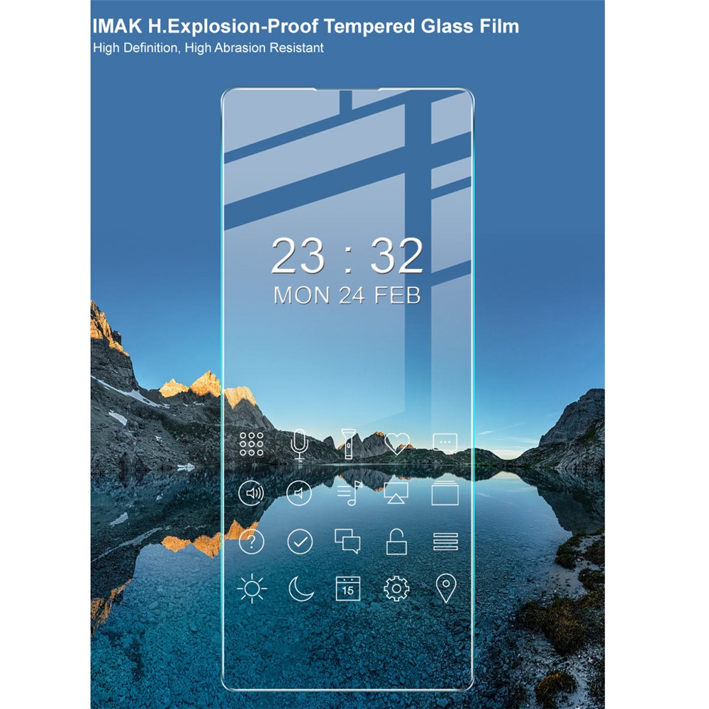 IMAK H Series Shatter-proof Tempered Glass Screen Protector Film for Sony Xperia 1 III-5