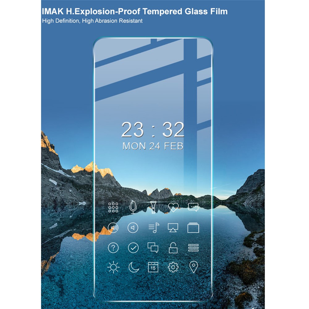 IMAK H Shatter-proof Screen Protector Tempered Glass Film for Xiaomi Redmi K40/K40 Pro/K40 Pro+-5