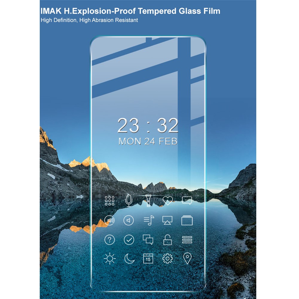 Imak H Shatter-protektor Temperierte Glasfilm Für Xiaomi Redmi K40/K40 Pro/K40 Pro+/Mi 11i/Poco F3-5