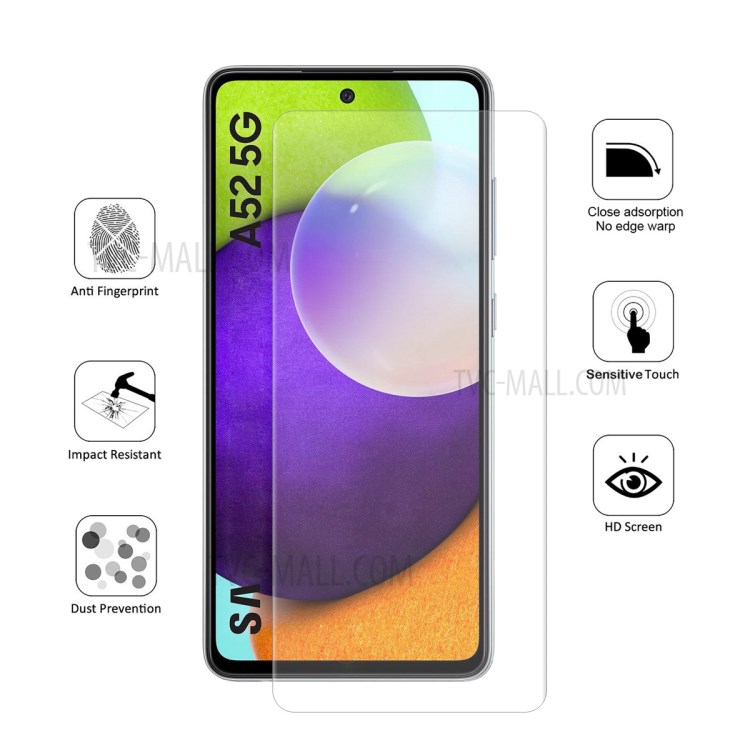 10Pcs ENKAY Soft 3D Full Screen Coverage Anti-Scratch Screen Protector Guard Film for Samsung Galaxy A52 5G / 4G-2