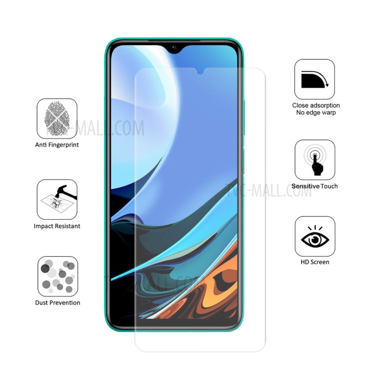 5Pcs ENKAY 3D Full Screen Coverage Hydro-coagulant Screen Protector Film for Xiaomi Redmi 9T/9 Power/Note 9 4G (Qualcomm Snapdragon 662)-2