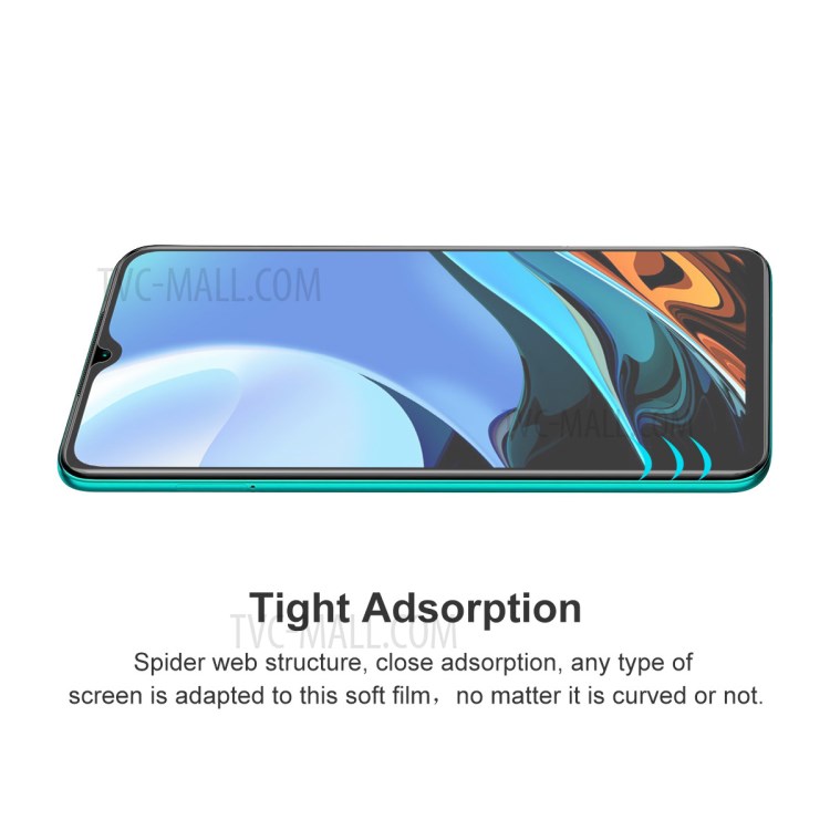 5Pcs ENKAY 3D Full Screen Coverage Hydro-coagulant Screen Protector Film for Xiaomi Redmi 9T/9 Power/Note 9 4G (Qualcomm Snapdragon 662)-3