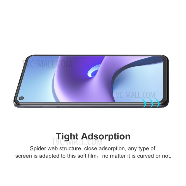 10Pcs ENKAY Full Screen Coverage 3D PET Hydro-coagulant Screen Protector Film for Xiaomi Redmi Note 9T 5G/Redmi Note 9 5G-3