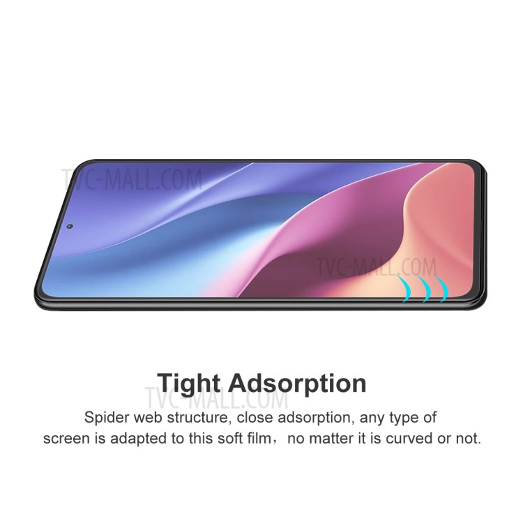 5Pcs ENKAY 3D Hydro-coagulant Full Screen Coverage Protector Film for Xiaomi Redmi K40/K40 Pro/K40 Pro Plus-3