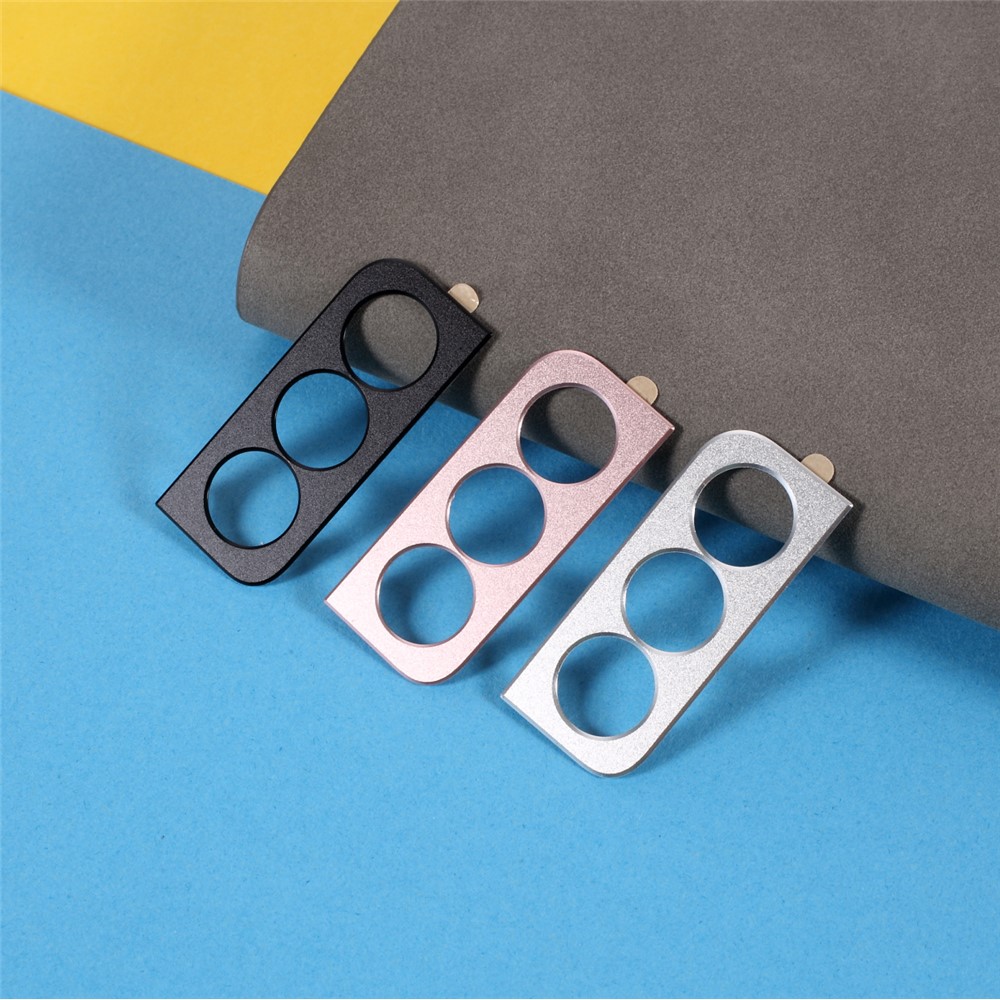 Aluminium Alloy Rear Camera Lens Frame Protector for Samsung Galaxy S21 5G - Black-6
