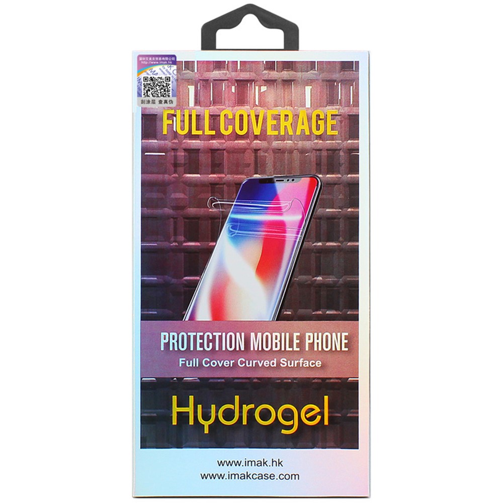 IMAK 2Pcs/Set Full Coverage High Definition TPU Hydrogel Film III Back Protector for ZTE nubia Red Magic 6 Pro / ZTE nubia Red Magic 6-10
