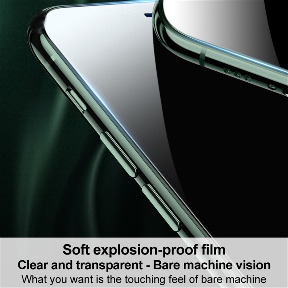 IMAK 2Pcs/Set Full Coverage High Definition TPU Hydrogel Film III Back Protector for ZTE nubia Red Magic 6 Pro / ZTE nubia Red Magic 6-7
