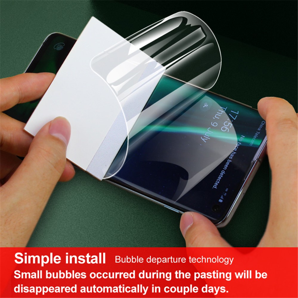 IMAK 2Pcs/Set Full Coverage High Definition TPU Hydrogel Film III Back Protector for ZTE nubia Red Magic 6 Pro / ZTE nubia Red Magic 6-8