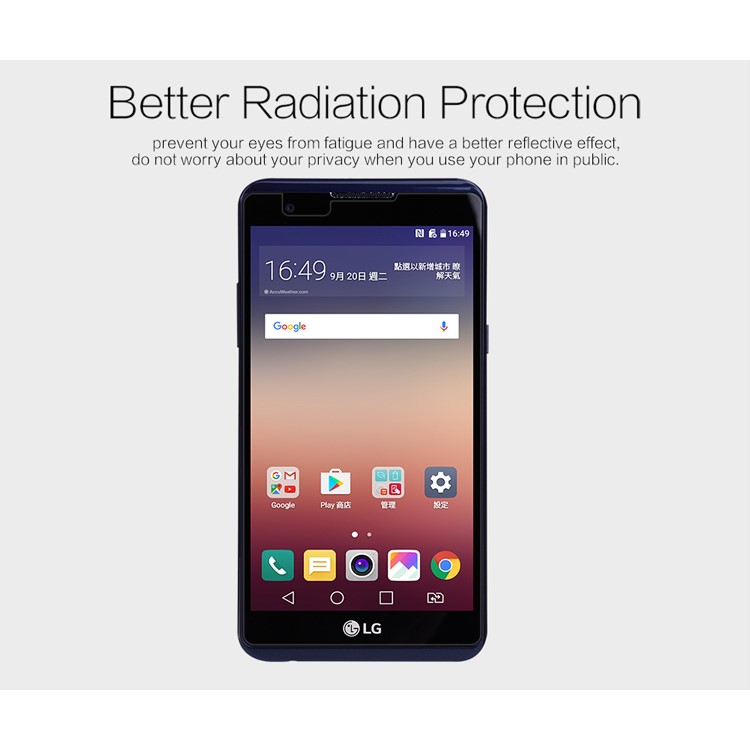NILLKIN for LG X Power Anti-scratch Matte Screen Protector Guard Film-1