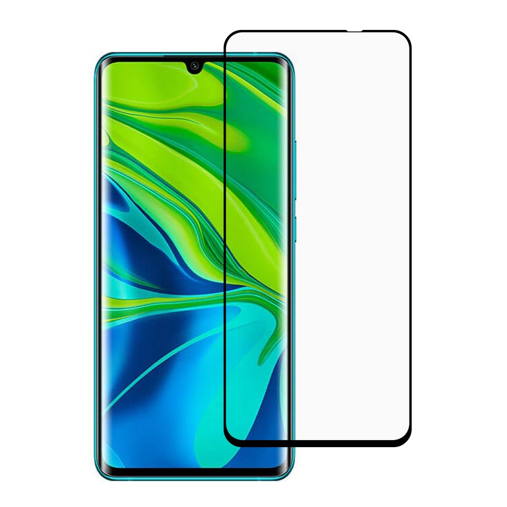 Full Size Coverage Full Glue Silk Print Tempered Glass Screen Protector for Xiaomi Redmi Note 10 Pro-1