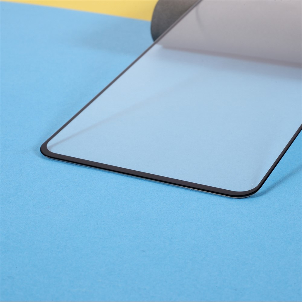 Full Size Coverage Full Glue Silk Print Tempered Glass Screen Protector for Xiaomi Redmi Note 10 Pro-5