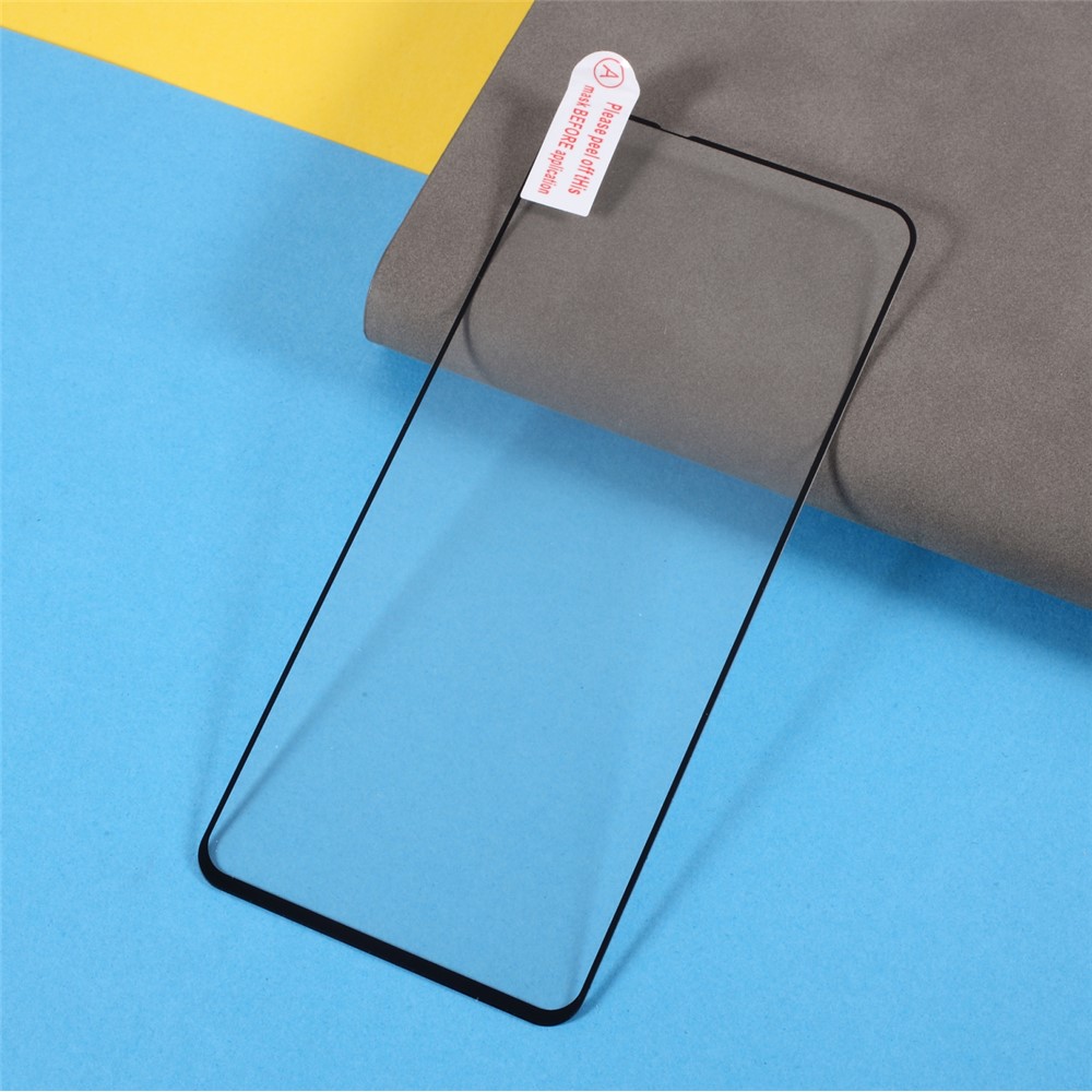Full Size Coverage Full Glue Silk Print Tempered Glass Screen Protector for Xiaomi Redmi Note 10 Pro-6