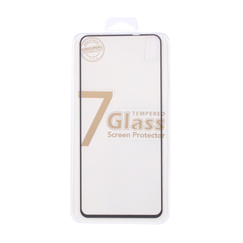 Full Size Coverage Full Glue Silk Print Tempered Glass Screen Protector for Xiaomi Redmi Note 10 Pro-8