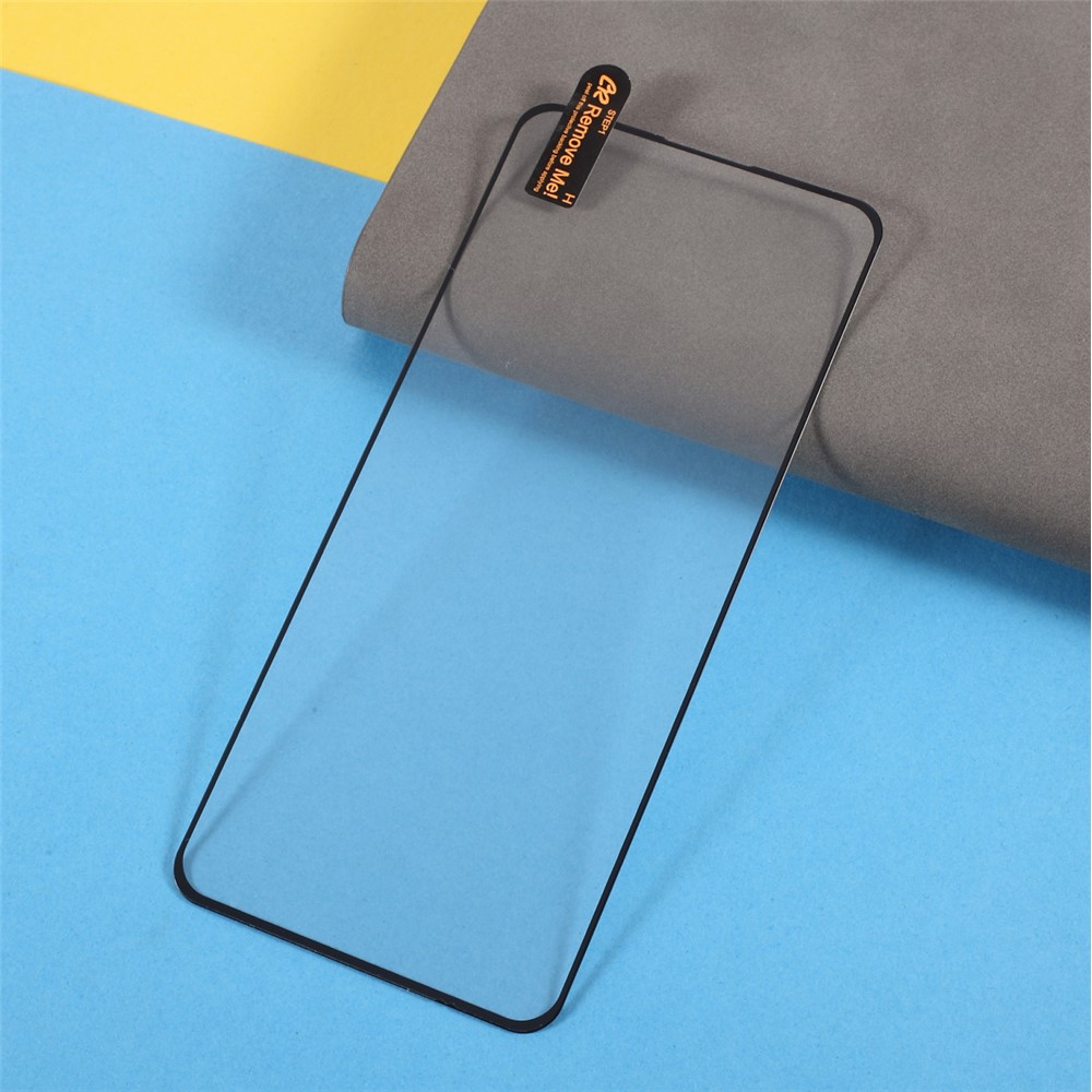 Full Coverage Silk Printing Full Glue Tempered Glass Screen Protector for Realme 8 / 8 Pro-6