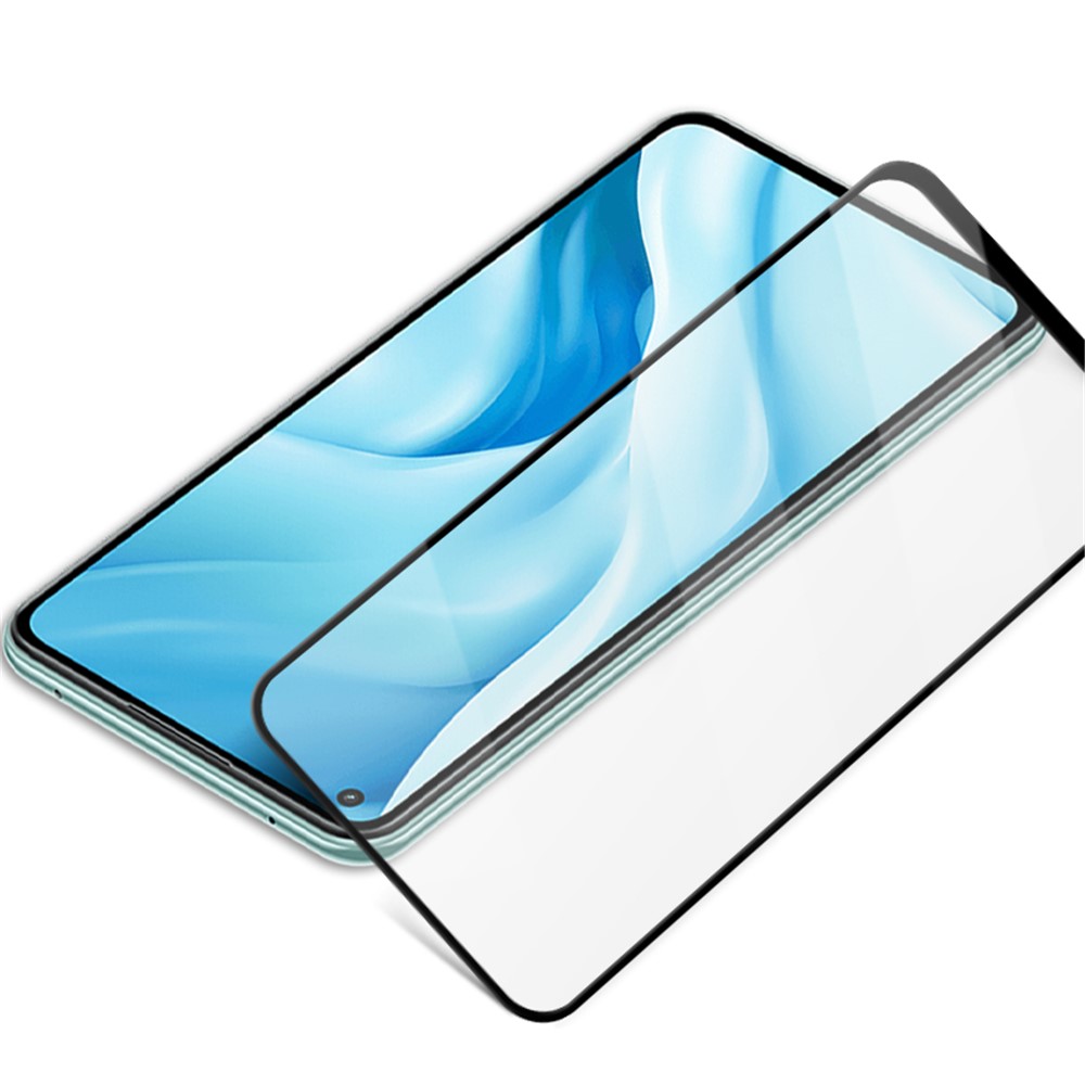 AMORUS Side Glue Full Coverage 3D Curved Screen Design Tempered Glass Screen Protector for Xiaomi Mi 11 Lite 4G / 5G - Black-7