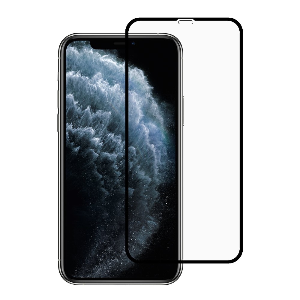 RURIHAI Ultra Clear Crack-resistant Edges 9H Full Glue Tempered Glass Film for iPhone 11 Pro 5.8 inch/X/XS 5.8 inch-1