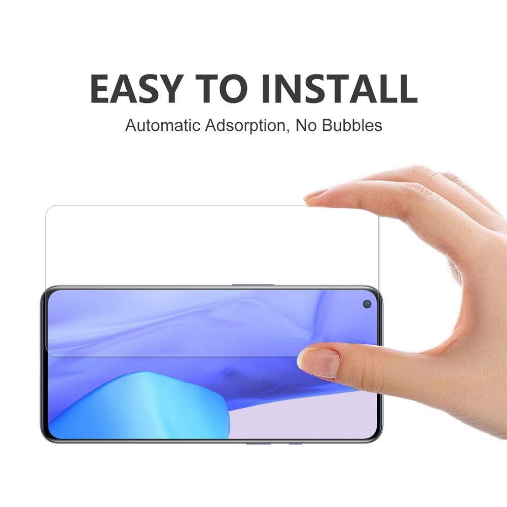 ENKAY 0.26mm 9H 2.5D Arc Edges Tempered Glass Protector Film Guard Cover for OnePlus 9/9R-3