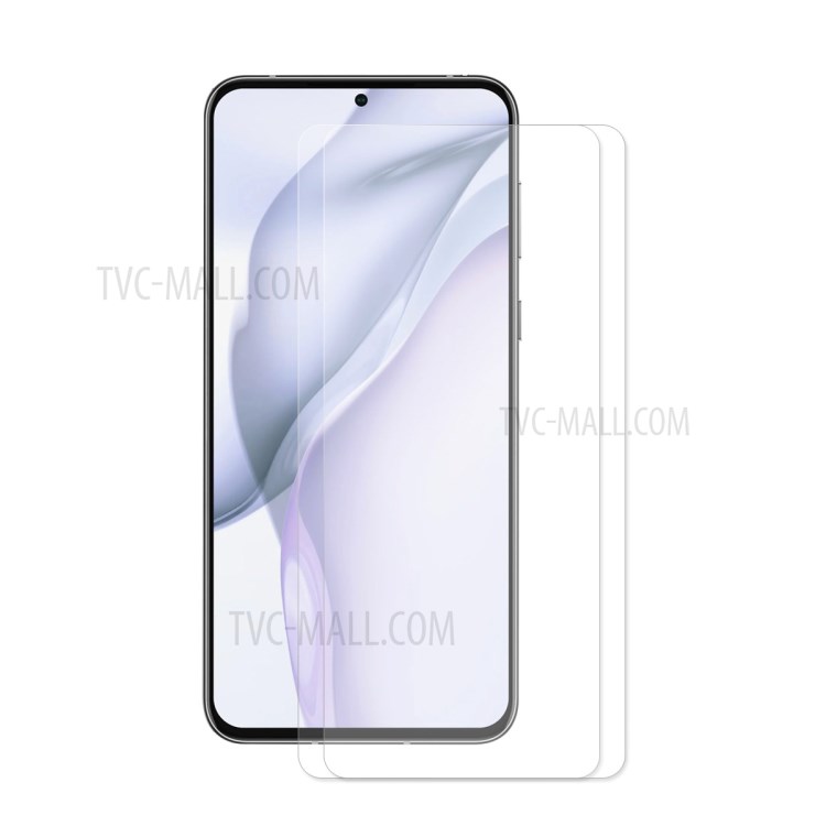 2pcs ENKAY 0.26mm 9H 2.5D Arc Edges Tempered Glass Screen Protector for Huawei P50-1