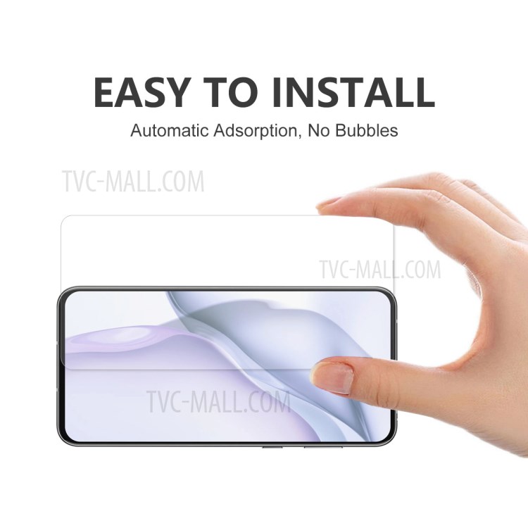 2pcs ENKAY 0.26mm 9H 2.5D Arc Edges Tempered Glass Screen Protector for Huawei P50-5