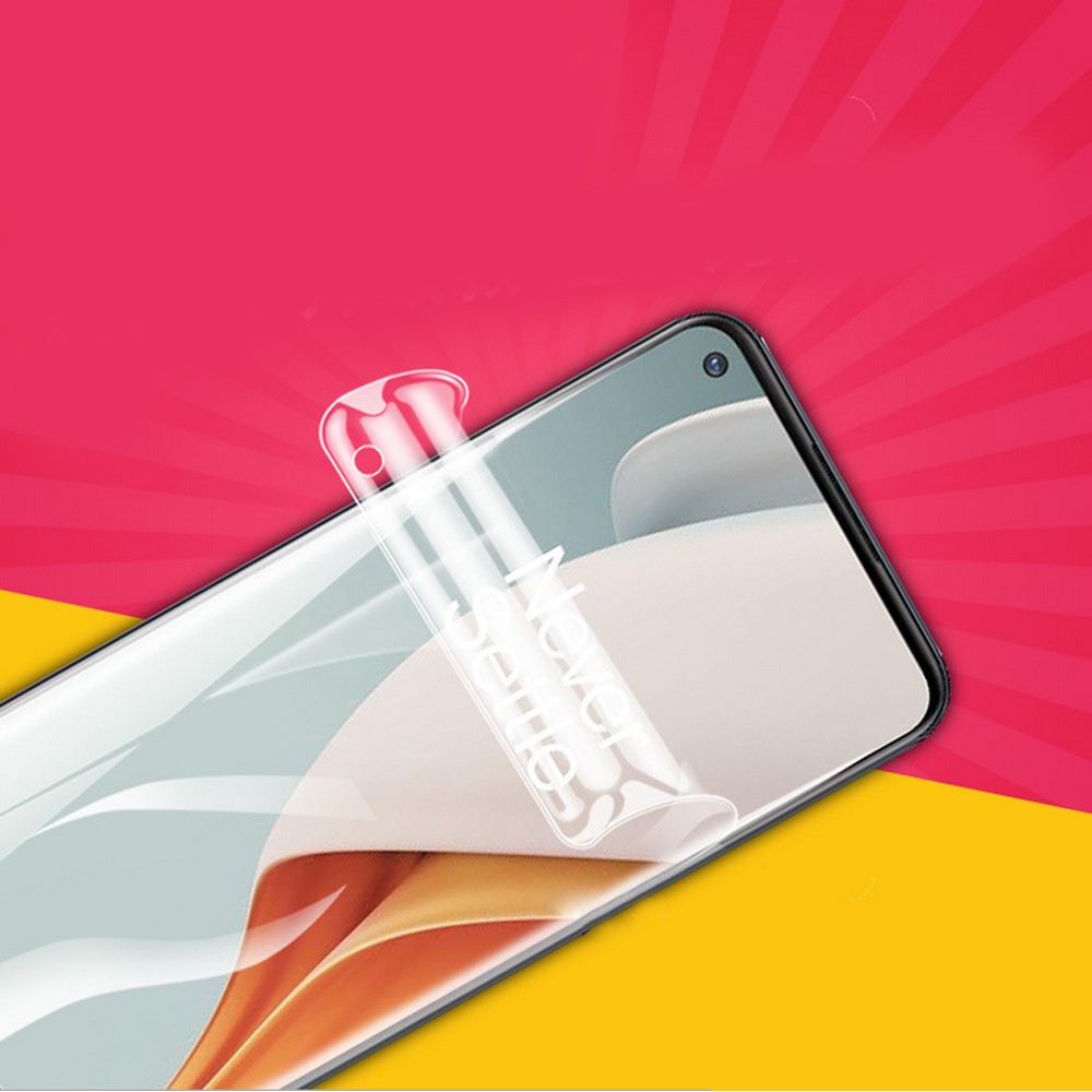 Anti-explosion Anti-fingerprint Anti-Glare Full Coverage TPU Screen Protector for OnePlus Nord N100-3