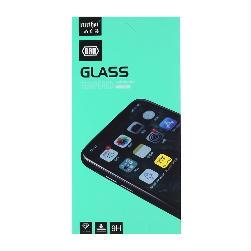 RURIHAI Green Filter Eye Protection Full Glue Ultra Clear Tempered Glass Screen Film Cover for Xiaomi Redmi K40/K40 Pro/K40 Pro+/Mi 11i/Poco F3-11