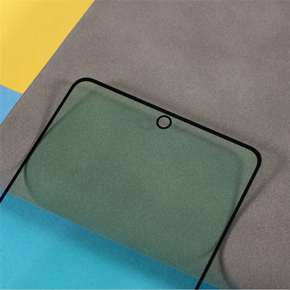 RURIHAI Green Filter Eye Protection Full Glue Ultra Clear Tempered Glass Screen Film Cover for Xiaomi Redmi K40/K40 Pro-6