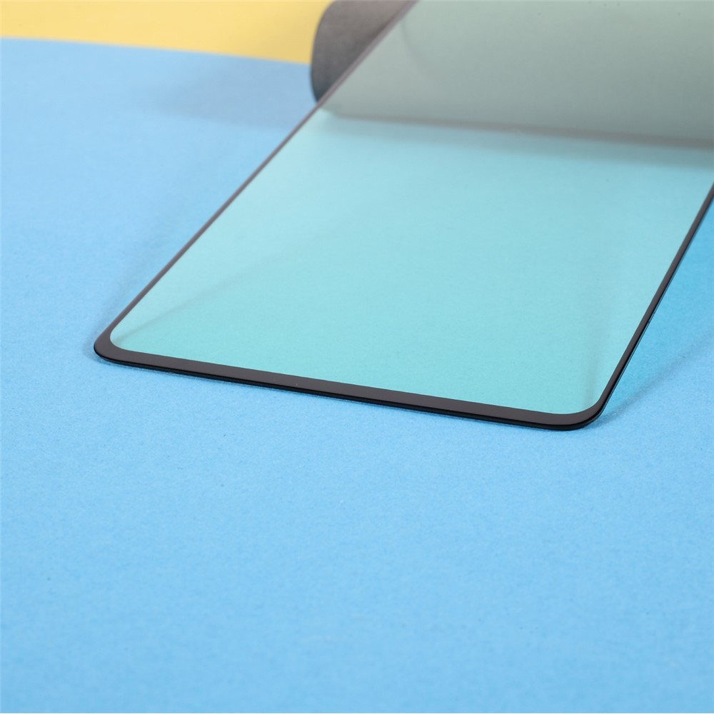 RURIHAI Green Filter Eye Protection Full Glue Ultra Clear Tempered Glass Screen Film Cover for Xiaomi Redmi K40/K40 Pro-7