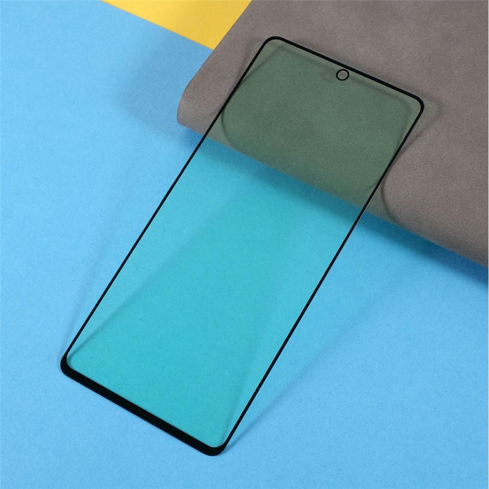 RURIHAI Green Filter Eye Protection Full Glue Ultra Clear Tempered Glass Screen Film Cover for Xiaomi Redmi K40/K40 Pro-8