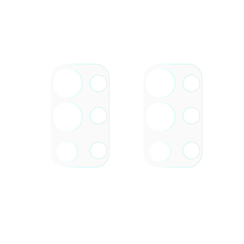 2PCS/Set 3D Arc Edge Ultra Clear Full Coverage Tempered Glass Camera Lens Film for OnePlus 9R-2