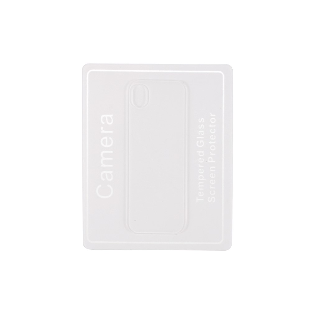2PCS/Set Full Coverage Arc Edge Tempered Glass Ultra Clear Camera Lens Film for vivo iQOO Z3-3