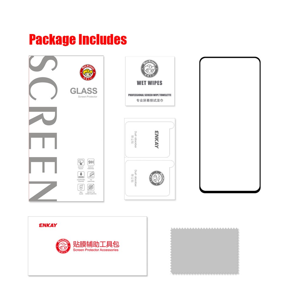 HAT-PRINCE for Xiaomi Poco F3 0.26mm 9H Full Glue Full Screen Tempered Glass Protector Films-9