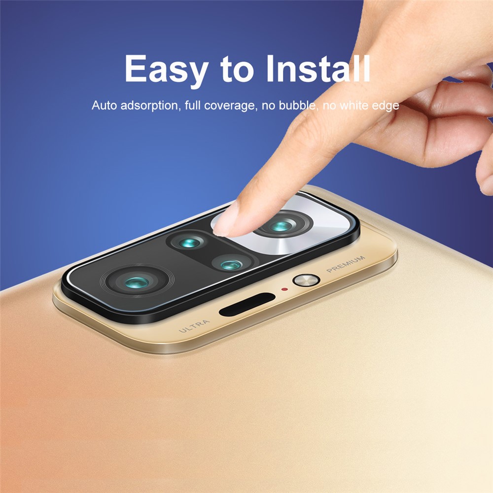 10 Pcs ENKAY Wear-resistant Ultra Clear Camera Lens Film for Xiaomi Redmi Note 10 Pro/Note 10 Pro Max 0.2mm 9H 2.15D Arc Edge Tempered Glass Protector-5