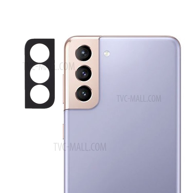 Anello Per Paraurti Per Custodia Per Custodia Per Fotocamera Per Telecamera In Metallo Anello Per Paraurti Per Samsung Galaxy S21 + 5G - Nero-1