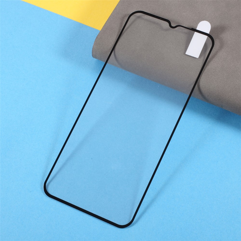 Anti-explosion Silk Print Full Glue Tempered Glass Screen Protector Film for Samsung Galaxy F12-3