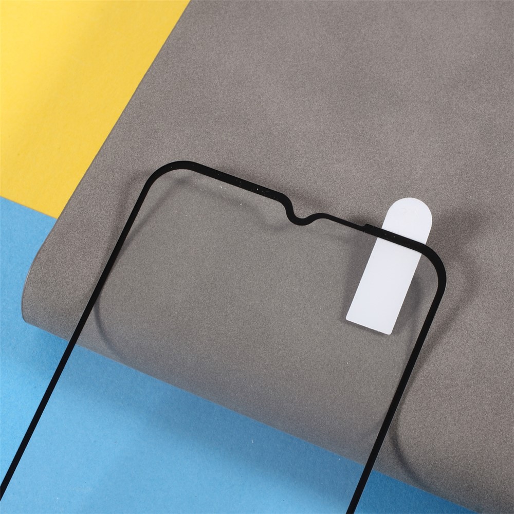 Anti-explosion Silk Print Full Glue Tempered Glass Screen Protector Film for Samsung Galaxy F12-4