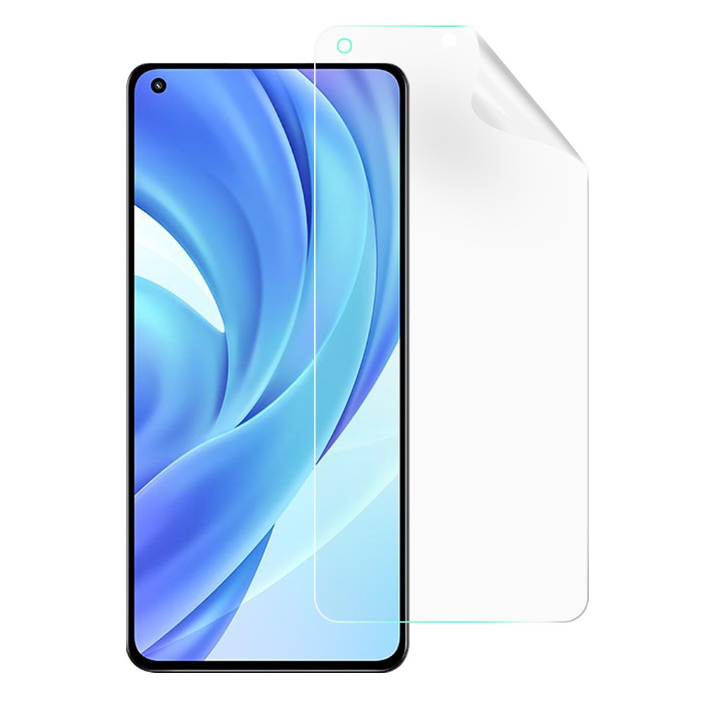 For Xiaomi Mi 11 Lite 4G/5G Anti-explosion Soft TPU Full Screen Coverage Protector Film Anti-fingerprint-1