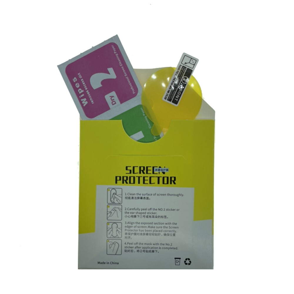 5pcs Clear Front Hydraulic Film Screen Protector for Apple AirTags Tracker Cover Anti-Scratch Film-6