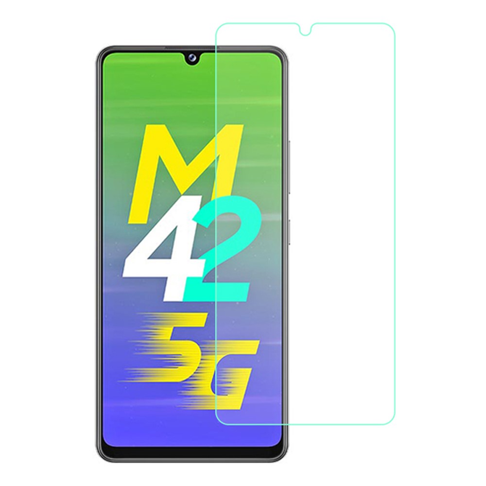 0.3mm Arc Edge Tempered Glass Screen Protector Film Guard Cover for Samsung Galaxy M42 5G-1