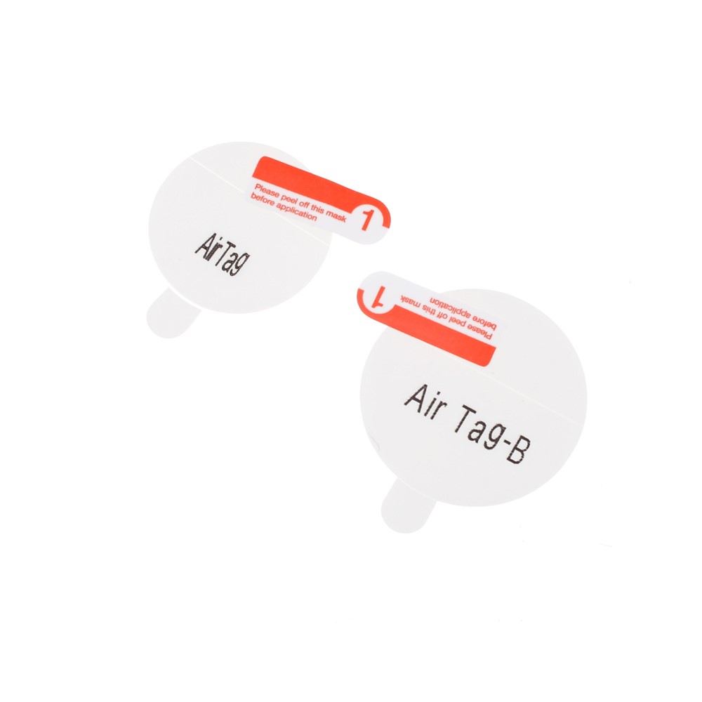 2PCS/Pac Anti-Scratch TPU Front and Back Soft Film for AirTag-2