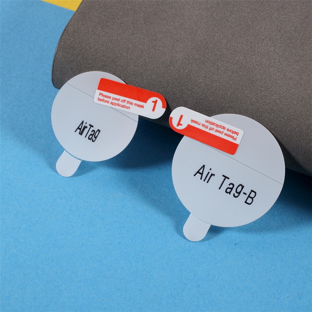 2PCS/Pac Anti-Scratch TPU Front and Back Soft Film for AirTag-4