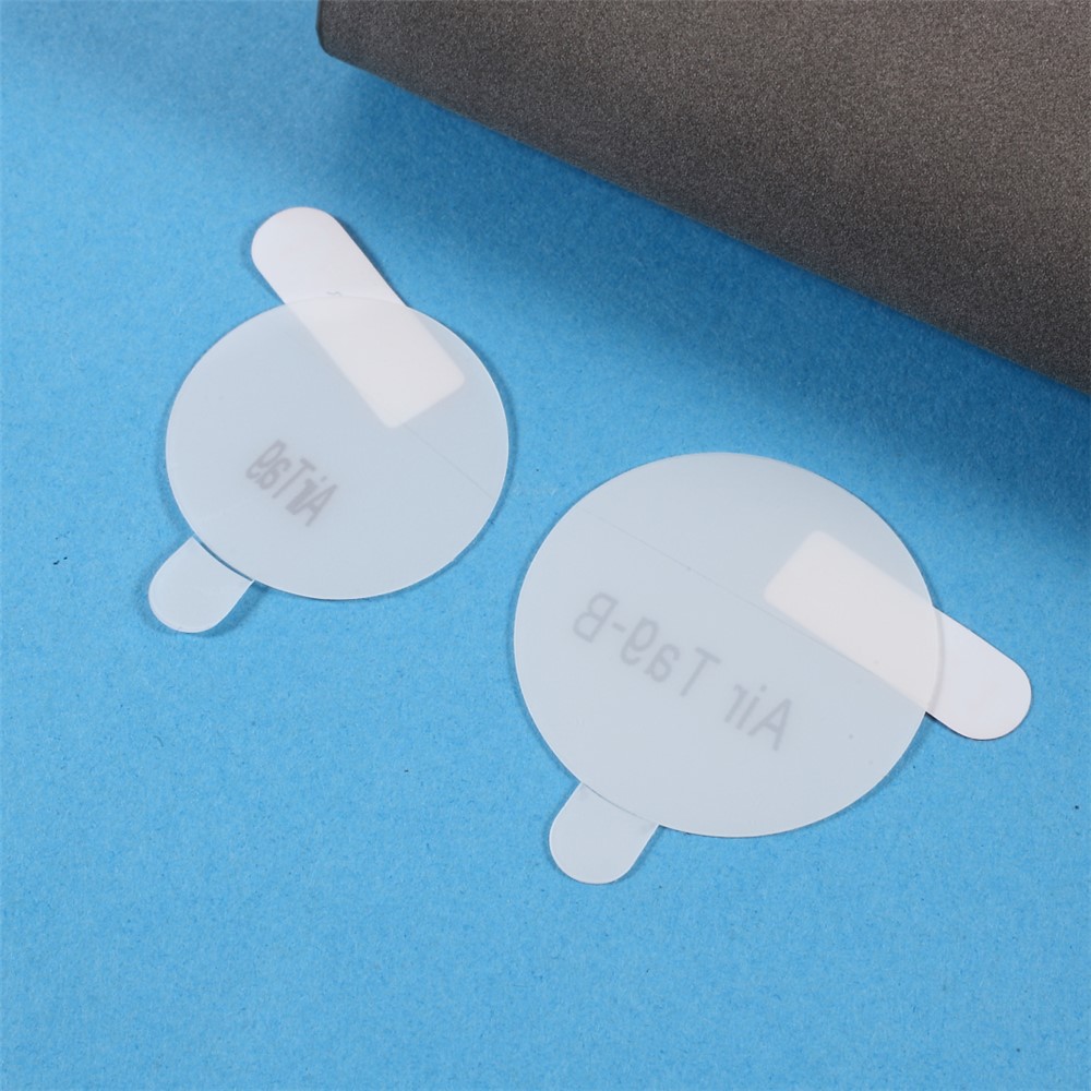 2pcs / Pac Anti-scratch TPU Film Doux Avant et Arrière Pour AirTag