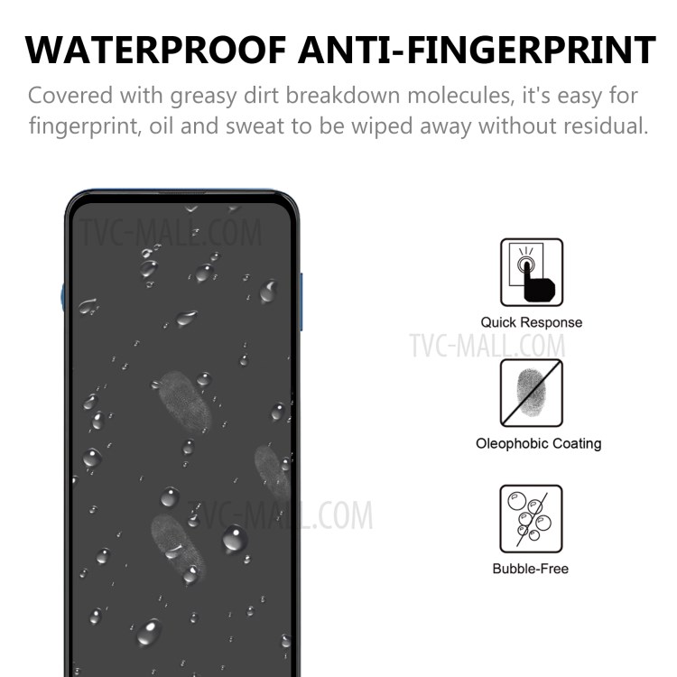 Anti-Burst Ultra Clear Full Glue Tempered Glass Film Black Edges Full Screen Coverage Protector for Motorola Moto G100/Edge S-4