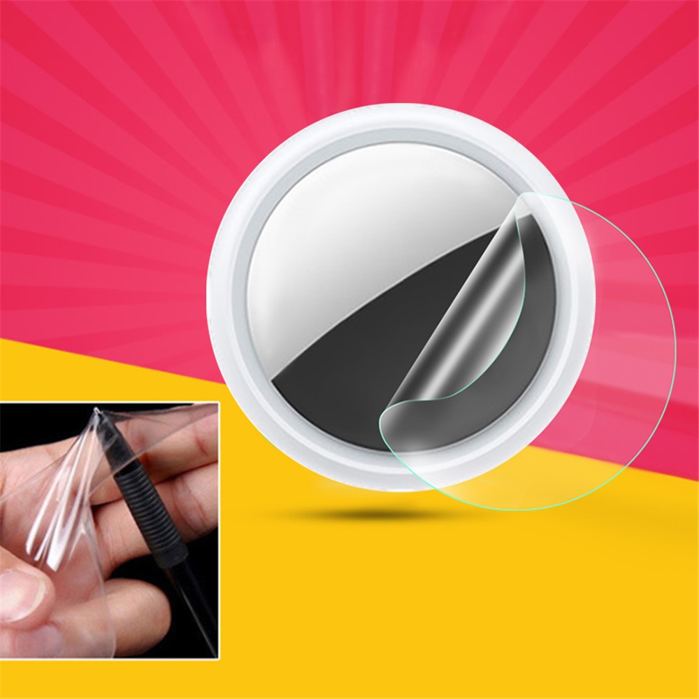 Complete Covering Anti-glare Front TPU Hydraulic Film Screen Protector for Apple AirTags Tracker-2