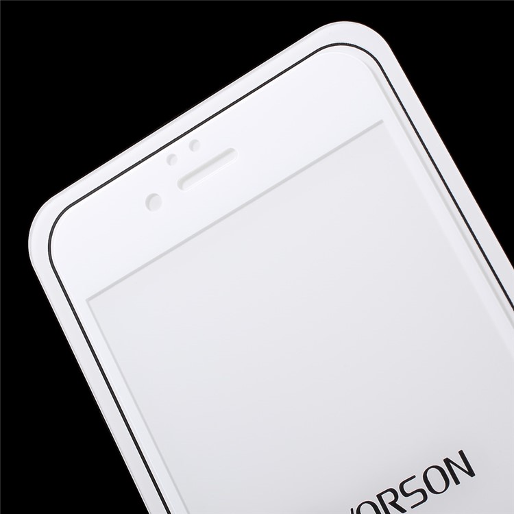 VORSON HD Clear Full Cover Tempered Glass Screen Guard for iPhone 6s / 6 - White-5