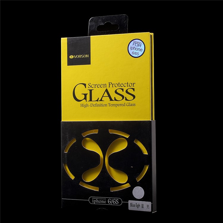 VORSON HD Clear Full Cover Tempered Glass Screen Guard for iPhone 6s / 6 - White-8